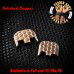Honey Comb Copper CNC Milled Glock Slide Plate 