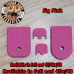 Dragon Scales CNC Milled Glock Slide or Base Plate 
