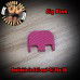 Dragon Scales CNC Milled Glock Slide or Base Plate 