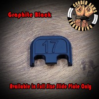 Blacked Out 17 Laser Engraved Glock Slide Plate Blacked Out 17 Laser Engraved Glock Slide Plate