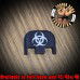 Biohazard Laser Engraved Glock Slide Plate