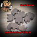 Blank Cerakoted Glock Slide Plate
