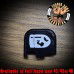 Bullet Bill Laser Engraved Glock Slide Plate