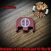 Dead Pool Laser Engraved Glock Slide Plate