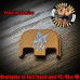 Grim Reaper with Rifle Engraved Glock Slide Plate