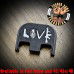 Love Laser Engraved Glock Slide Plate