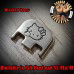 FU Hello Kitty Laser Engraved Glock Slide Plate