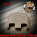 FU Hello Kitty Laser Engraved Glock Slide Plate