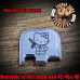 Hello Kitty Series Laser Engraved Glock SlidePlates