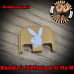 PlayBoy Bunny Laser Engraved Glock Slide Plate