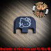 FU Hello Kitty Laser Engraved Glock Slide Plate