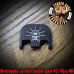 Statue of Liberty Skull Laser Engraved Glock Slide Plate