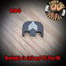 Sergeant E5 Laser Engraved Glock Slide Plate