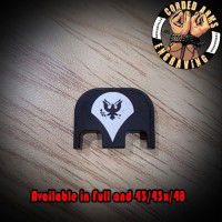 Specialist E-4 Laser Engraved Glock Slide Plate