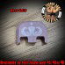 Senior Parachutist Badge Laser Engraved Glock Slide Plate