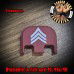 Sergeant E5 Laser Engraved Glock Slide Plate