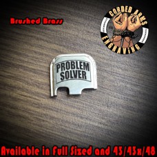 Problem Solver Laser Engraved Glock Slide Plate 
