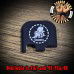 Navy Seabee Laser Engraved Glock Slide Plate