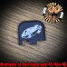 WW2 Shark Mouth Air Bomb Laser Engraved Glock Slide Plate