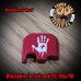 Bloody Hand Engraved Glock Slide Plate