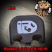 Bullet Bill Laser Engraved Glock Slide Plate