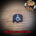 Handicap Laser Engraved Glock Slide Plate