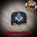 Masonic Laser Engraved Glock Slide Plate