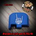 Rock On Skeleton Hand Laser Engraved Glock Slide Plate