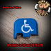 Handicap Laser Engraved Glock Slide Plate