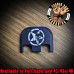 Punisher Series Custom Laser Engraved Glock Slide Plates
