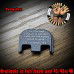 1 Corinthians 14:8 Laser Engraved Glock Slide Plate