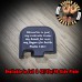 Psalm 144:1 Laser Engraved Glock Slide Plate