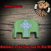 Celtic Cross Laser Engraved Glock Slide Plate