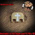 Cross Laser Engraved Glock Slide Plate