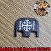 Deus Vult (Gods Will) Laser Engraved Glock Slide Plate