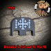 Deus Vult (Gods Will) Laser Engraved Glock Slide Plate
