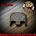 Matthew 5:9 Laser Engraved Glock Slide Plate