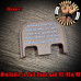 Revelation 6:8 Laser Engraved Glock Slide Plate
