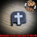 Cross Laser Engraved Glock Slide Plate