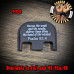 Psalm 82:4 Laser Engraved Glock Slide Plate