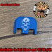 Mocking Skull Laser Engraved Glock Slide Plate