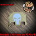 Punisher Laser Engraved Glock Slide Plate