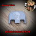 Sideview Skull Laser Engraved Glock Slide Plate