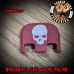 Skull 3 Laser Engraved Glock Slide Plate