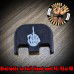 FU Skeleton Hand Laser Engraved Glock Slide Plate