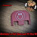 Smiley Face Laser Engraved Glock Slide Plate