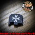 Knights Templar Cross Laser Engraved Glock Slide Plate