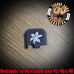 Tiger Lily Laser Engraved Glock Slide Plate