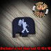 Rock On Big Foot Laser Engraved Glock Slide Plate