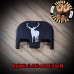 Bull Elk Laser Engraved Glock Slide Plate Bull Elk Laser Engraved Glock Slide Plate